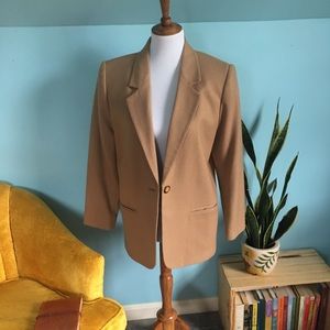Tan blazer